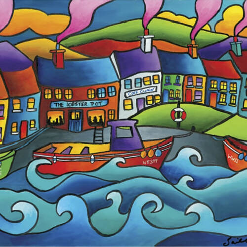 All Tide Up Greeting Cards